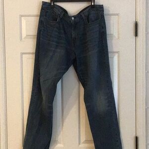 Lucky Brand Blue Relaxed Jeans with Lived-In Look